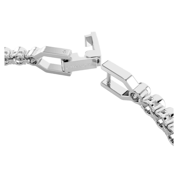 Imber Emily Tennis bracelet Round cut, White, Rhodium plated